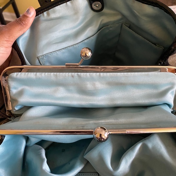 Authentic Black and gray Coach Bag - Picture 2 of 6